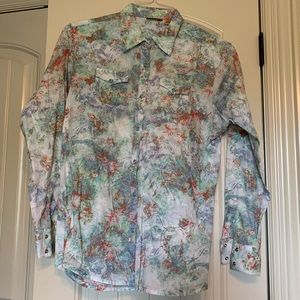 Ladies Wrangler Long Sleeve Pearl Snap Blouse